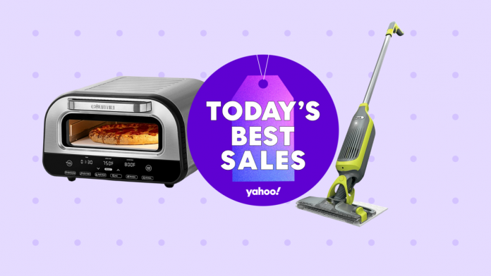 Today's best sales: 40% off a Gourmia pizza oven, 50% off a Shark VacMop and more
