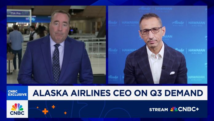Alaska Airlines CEO: We expect a better second-half of the year than first-half results