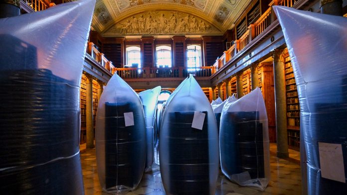 Destructive bug infestation threatens historic 1,000-year-old book collection