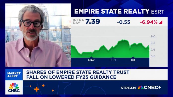 Empire State Realty Trust CEO: International demand was lower than expected
